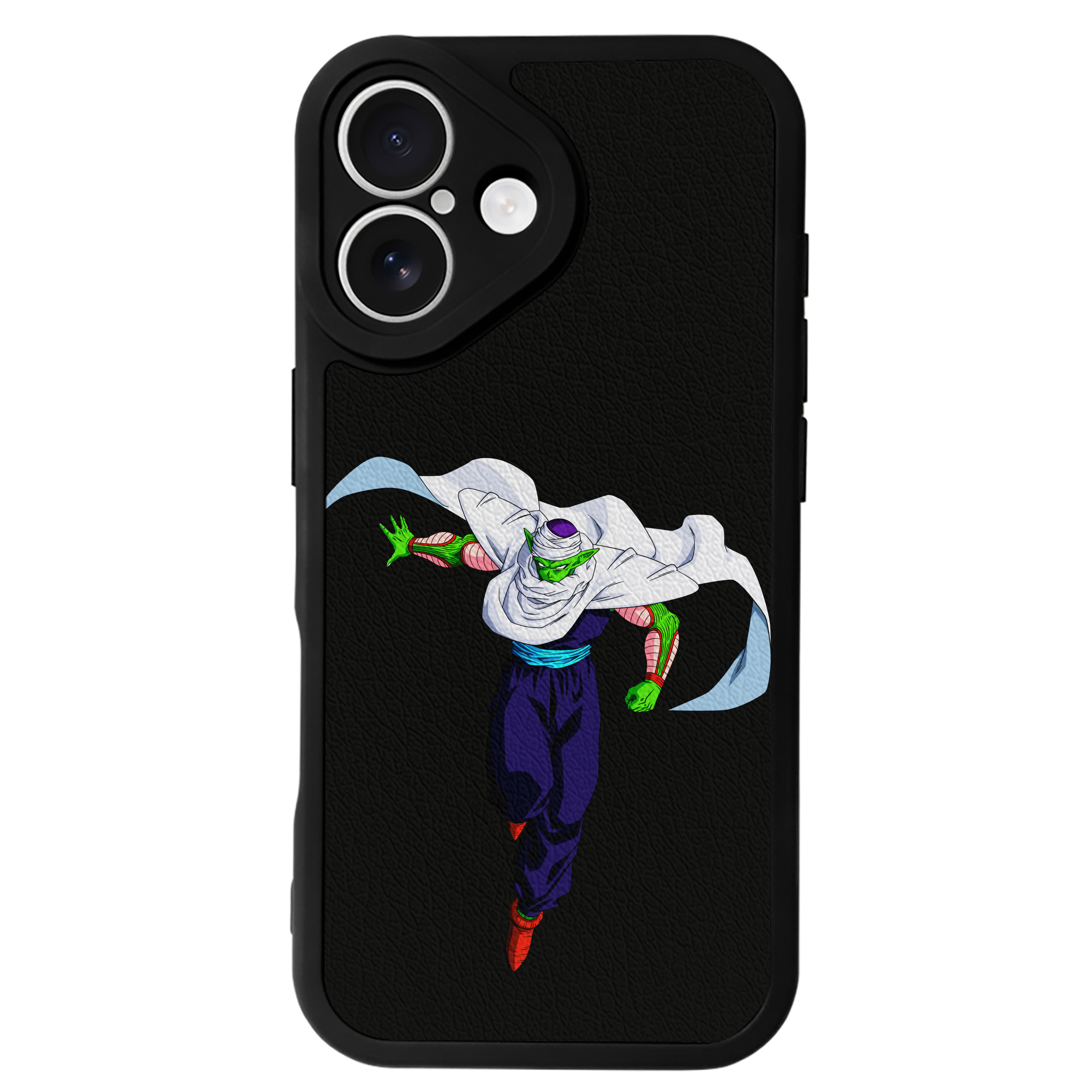（画像用） ドラゴンボール ピッコロ DRAGON BALL Piccolo 【iPhone 16シリーズ対応】シリコンスマホケース（レザー調） 材質：シリコン